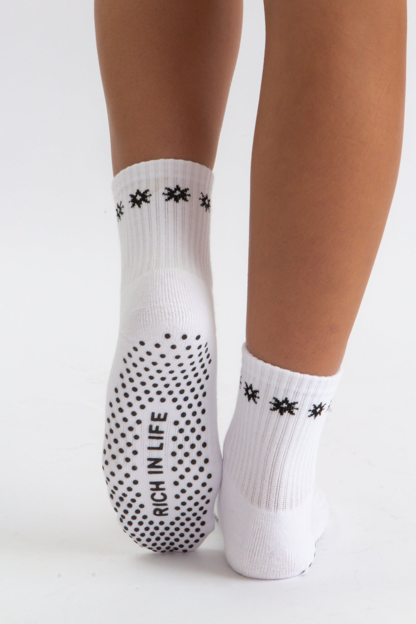 Rich in Life Grip Sock