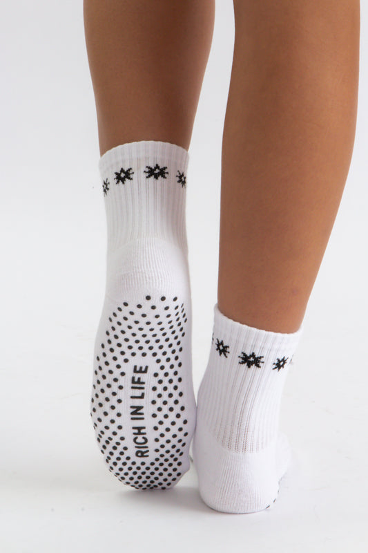 Rich in Life Grip Sock