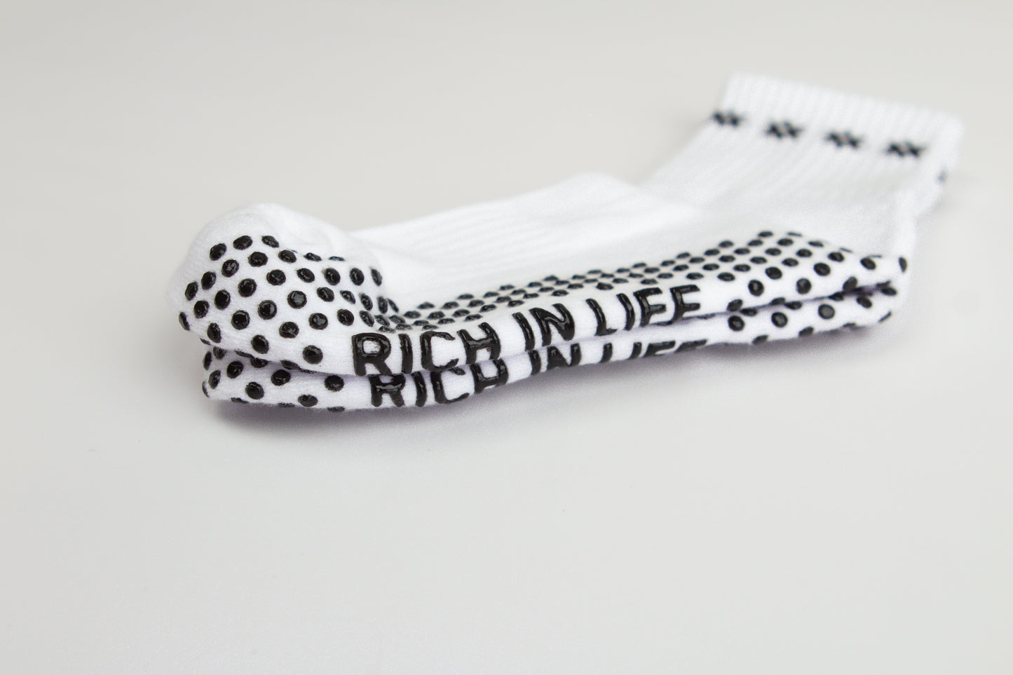 Rich in Life Grip Sock