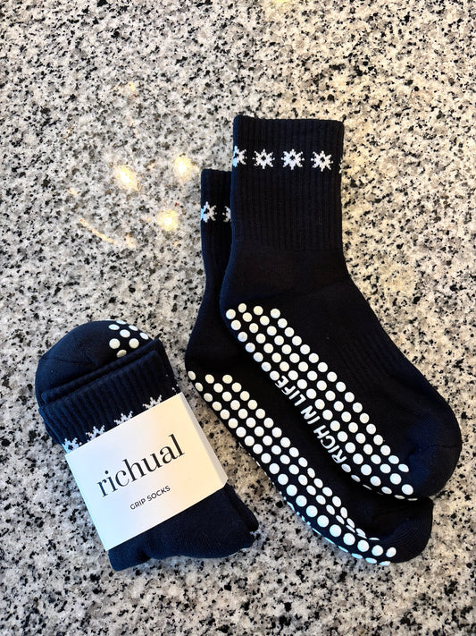 Rich in Life Grip Sock V2