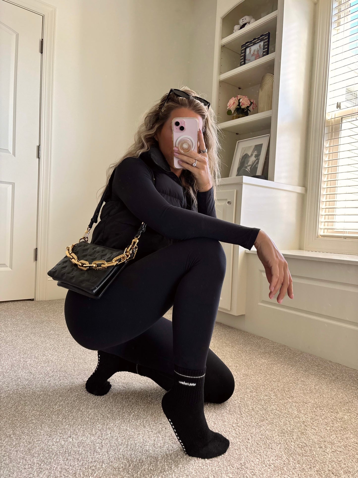 No Comfort Zone Grip Socks