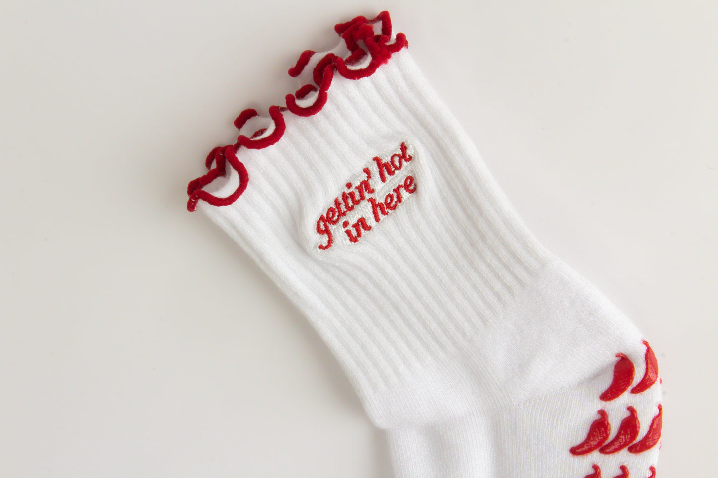 Gettin' Hot In Here Grip Sock