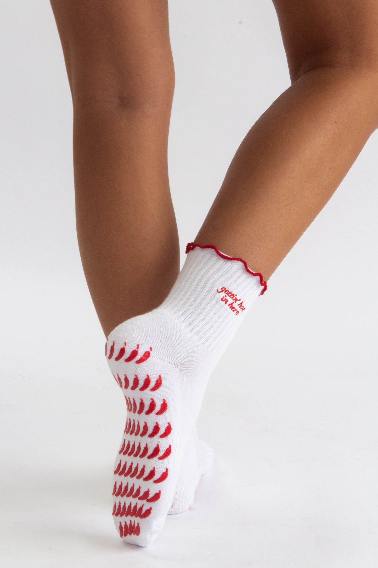 Gettin' Hot In Here Grip Sock