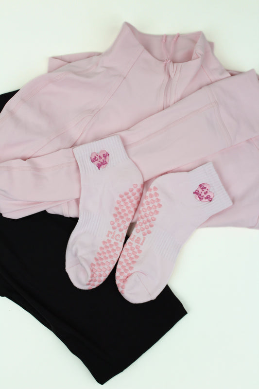 Let's Go Girls Grip Socks