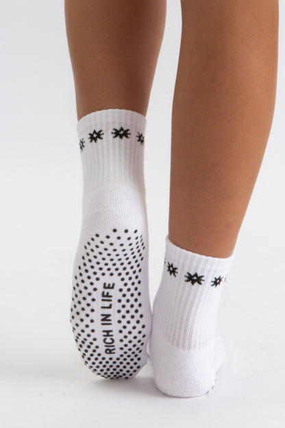 Rich in Life Grip Sock