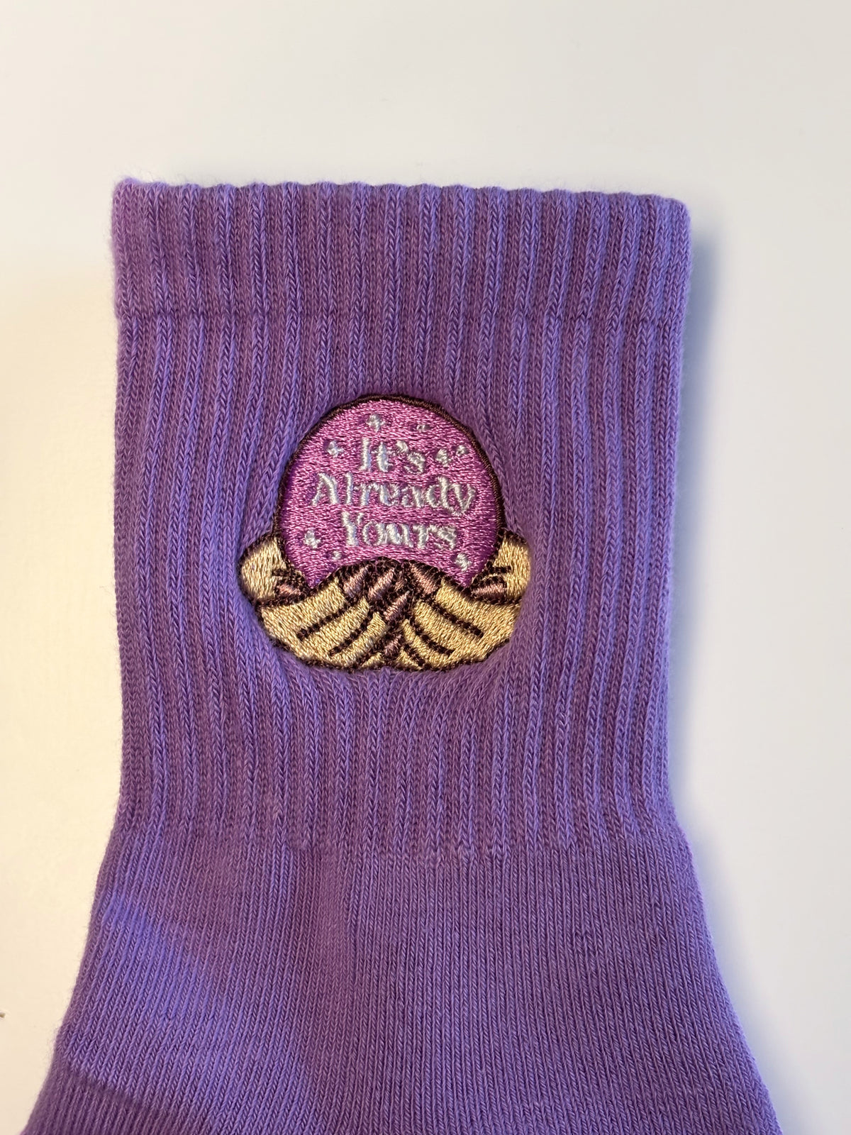 Crystal Ball Grip Socks