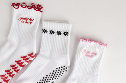 The Essentials Bundle (All White Socks)