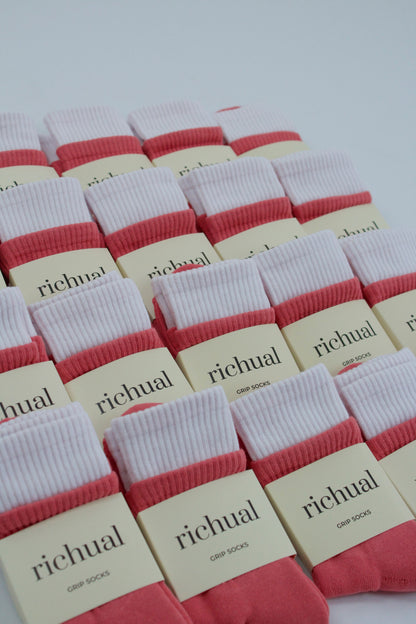 For The Plot Layered Grip Socks