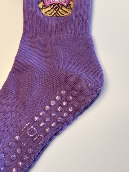 Crystal Ball Grip Socks