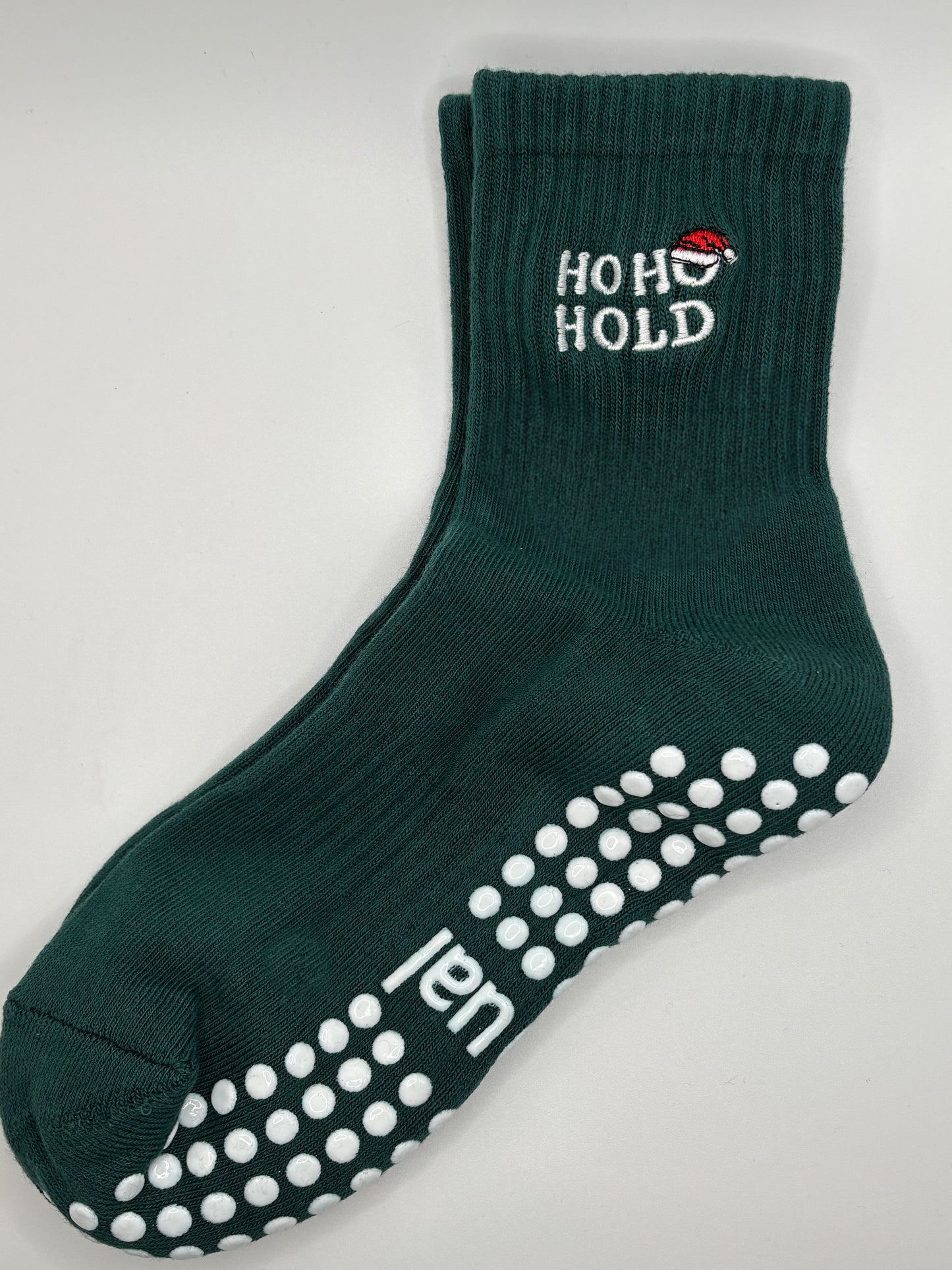 Ho Ho Hold Grip Socks