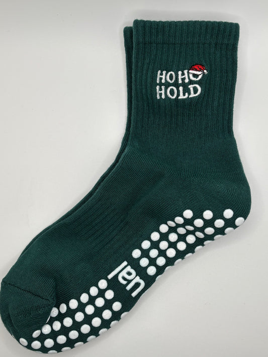Ho Ho Hold Grip Socks