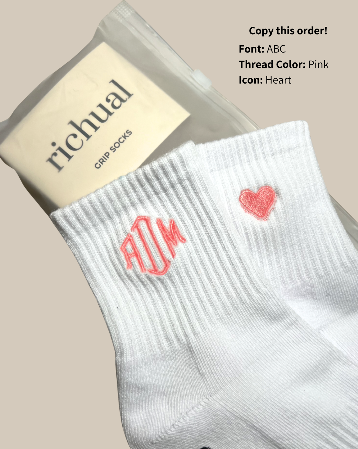 Personalized Richual Socks