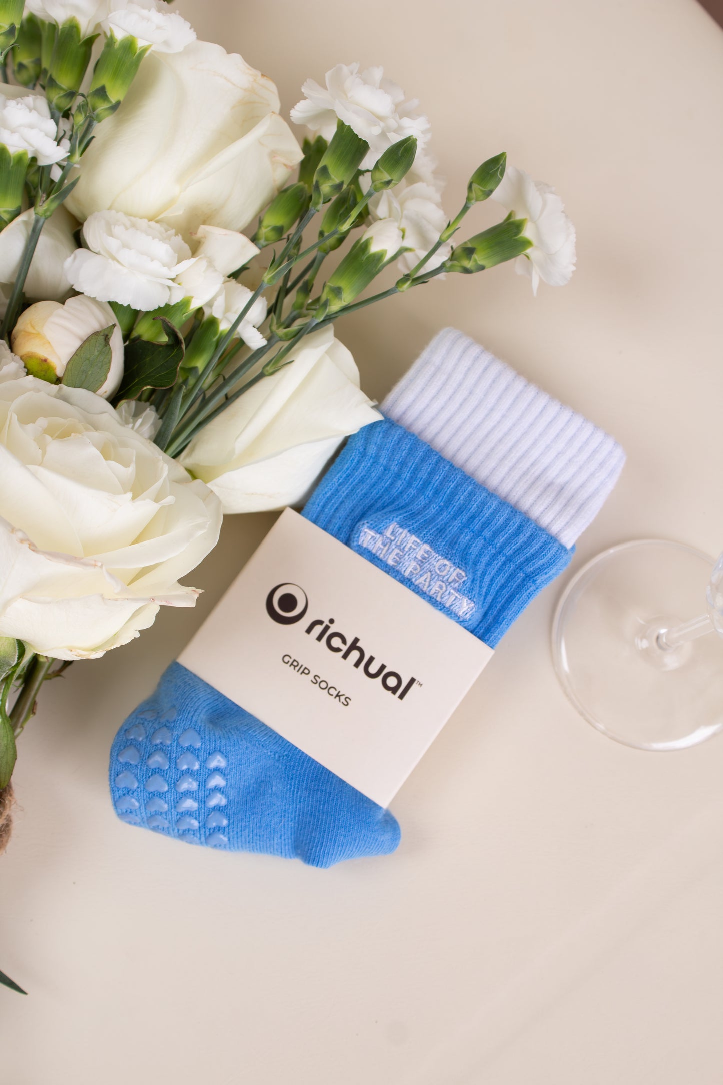 Life of The Party Grip Socks