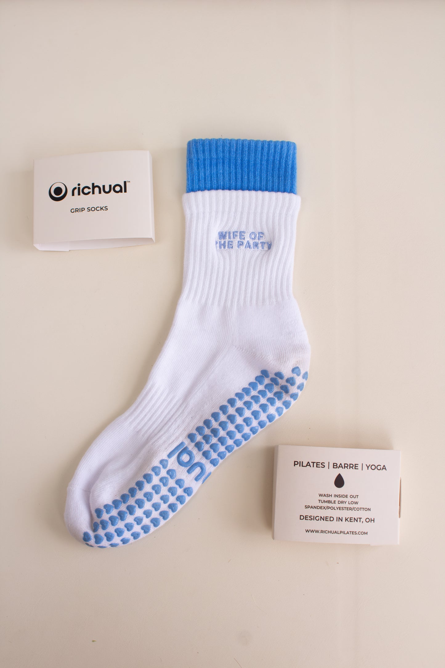 Wife of The Party Grip Socks