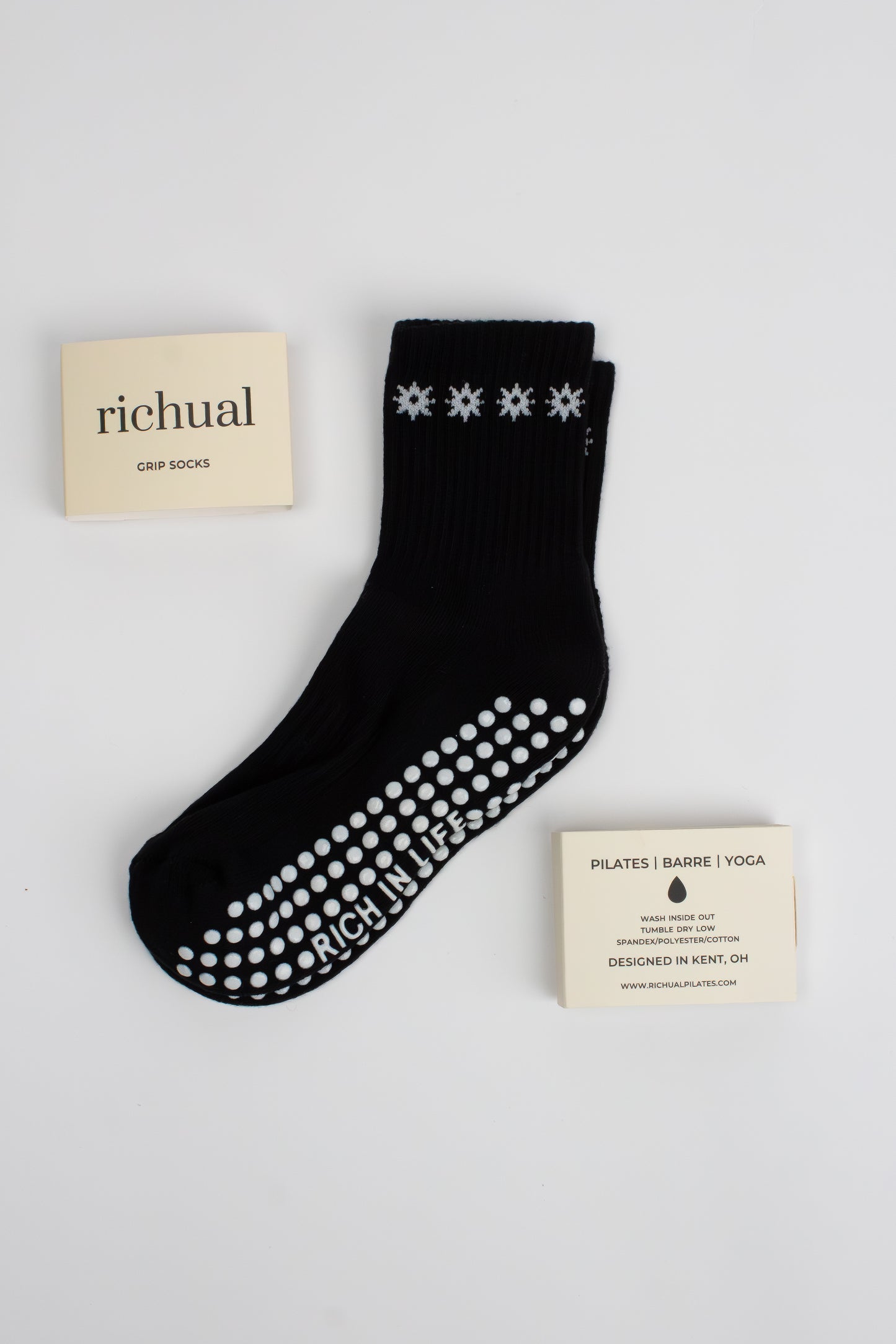 Rich in Life Grip Socks V2