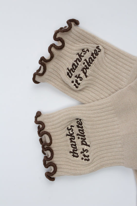 Thanks, It's Pilates Grip Socks