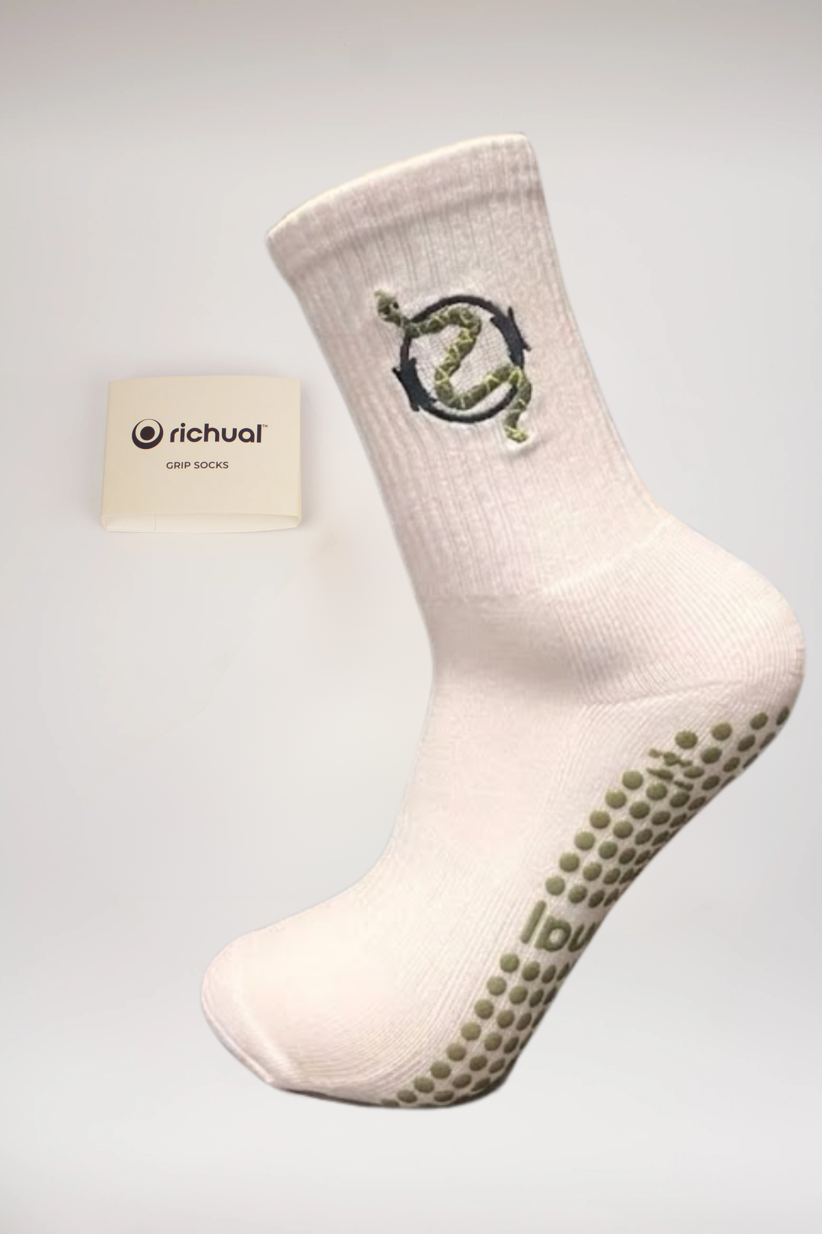Snake Charmer Grip Socks