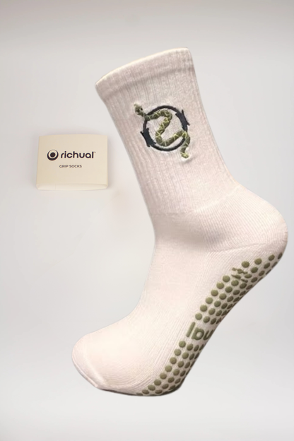 Snake Charmer Grip Socks