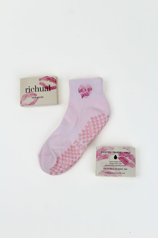 Let's Go Girls Grip Socks